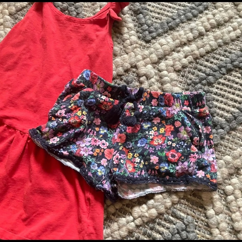 NATHALIE L’ETE x H&M Floral Cotton Shorts - Picture 3 of 3